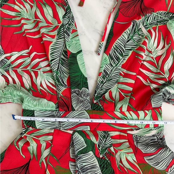 Tropical V-Neck Dress - Picture 3 of 5